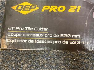 21 Pro Tile Cutter - QEP